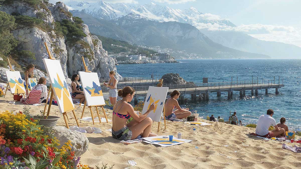 Warsztaty plastyczne w plenerze